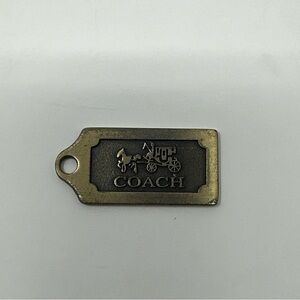 Coach Horse And Carriage Purse Charm Metal